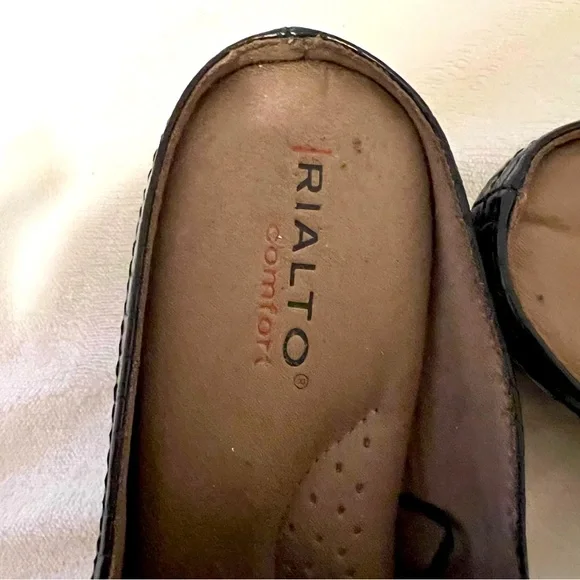 Rialto Vette Comfort Mule/Shoe Black Size 9 - Picture 5 of 8